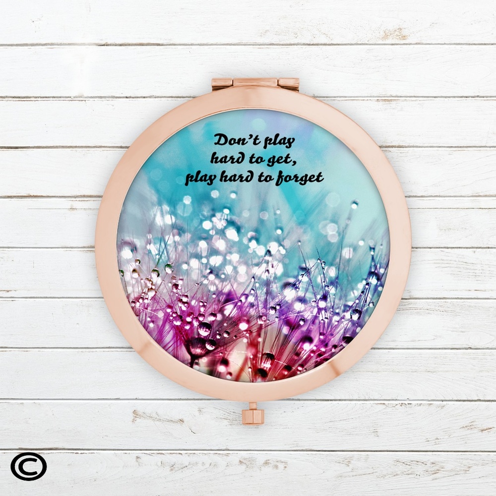 Funny Motivational Compact Mirrors